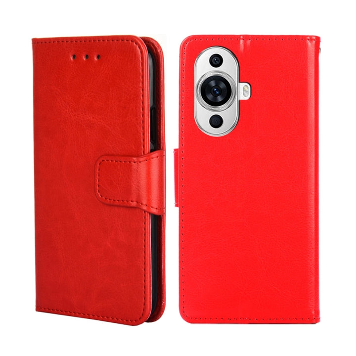 Crystal Texture Leather Phone Case, For Huawei nova 11 4G, For Huawei nova 11 Pro 4G / 11 Ultra 4G