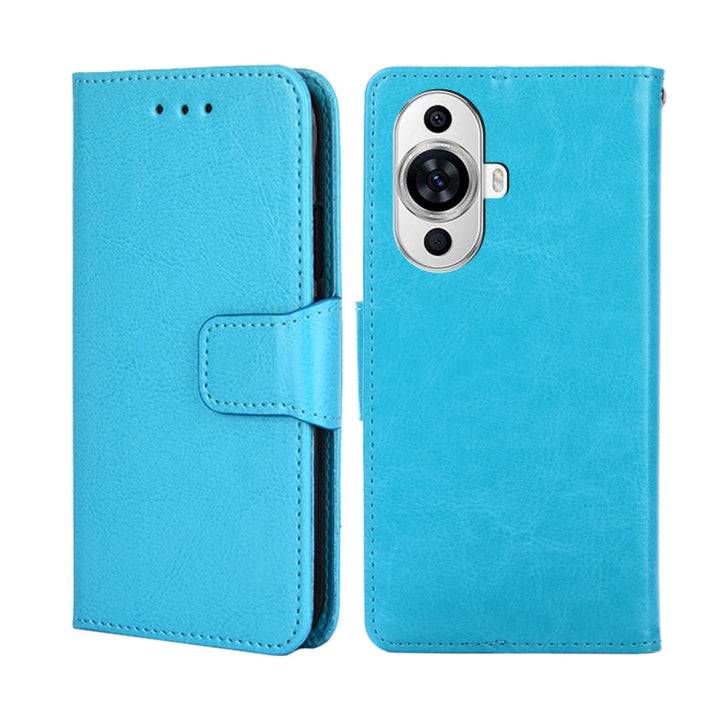 Crystal Texture Leather Phone Case, For Huawei nova 11 4G, For Huawei nova 11 Pro 4G / 11 Ultra 4G