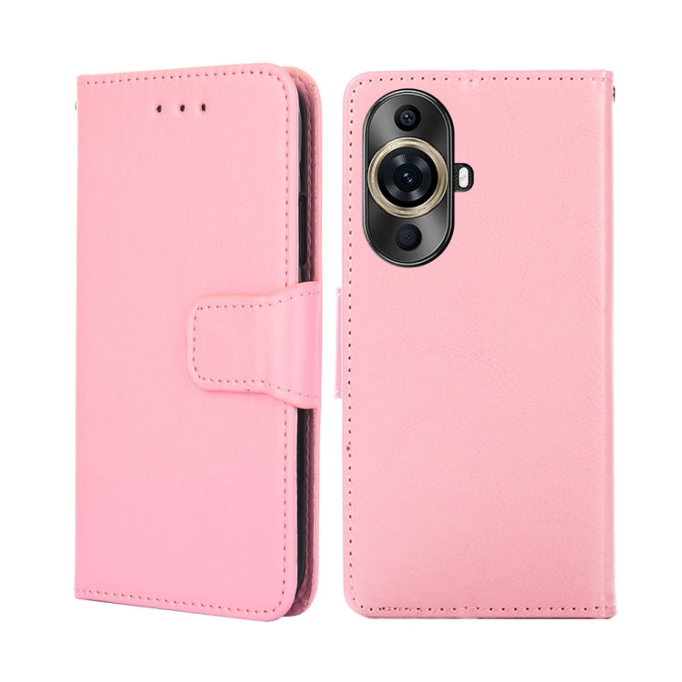 Crystal Texture Leather Phone Case, For Huawei nova 11 4G, For Huawei nova 11 Pro 4G / 11 Ultra 4G