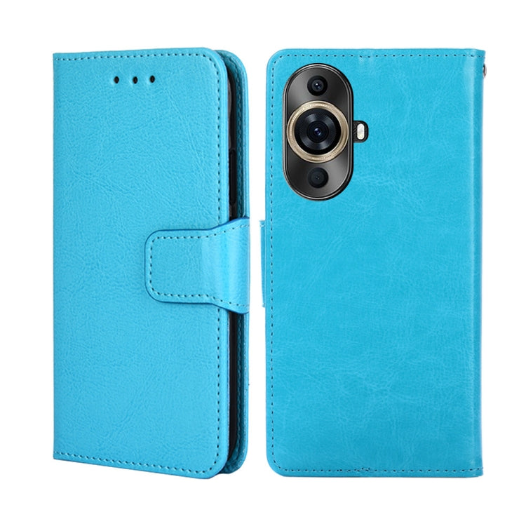 Crystal Texture Leather Phone Case, For Huawei nova 11 4G, For Huawei nova 11 Pro 4G / 11 Ultra 4G