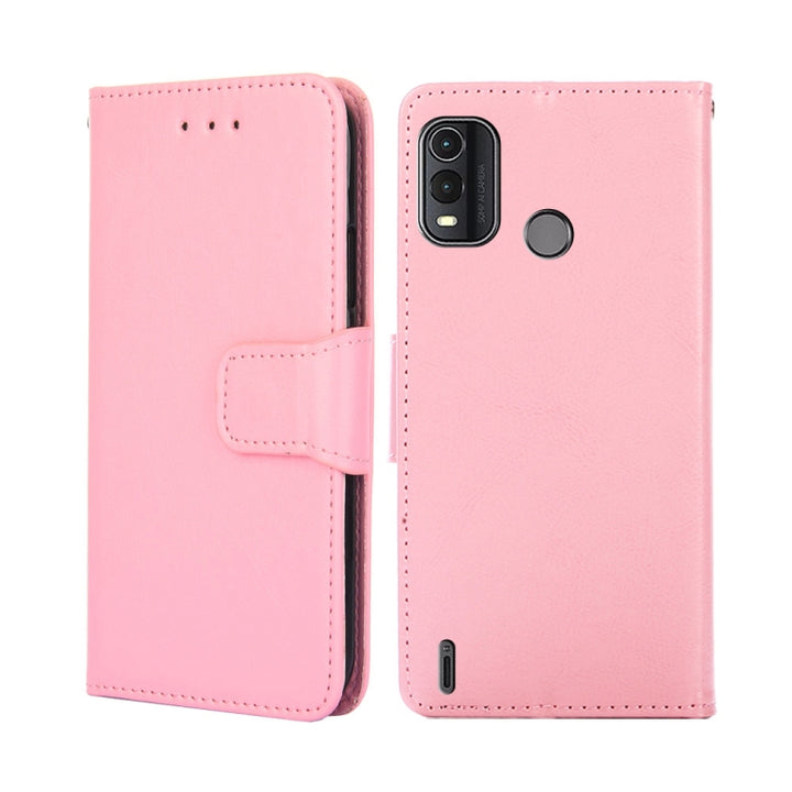 Crystal Texture Leather Phone Case, For Nokia C02 TA-1522, For Nokia G11 Plus