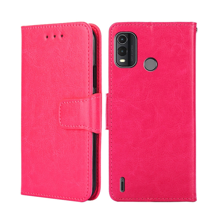 Crystal Texture Leather Phone Case, For Nokia C02 TA-1522, For Nokia G11 Plus