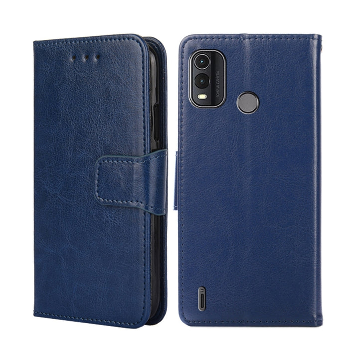 Crystal Texture Leather Phone Case, For Nokia C02 TA-1522, For Nokia G11 Plus