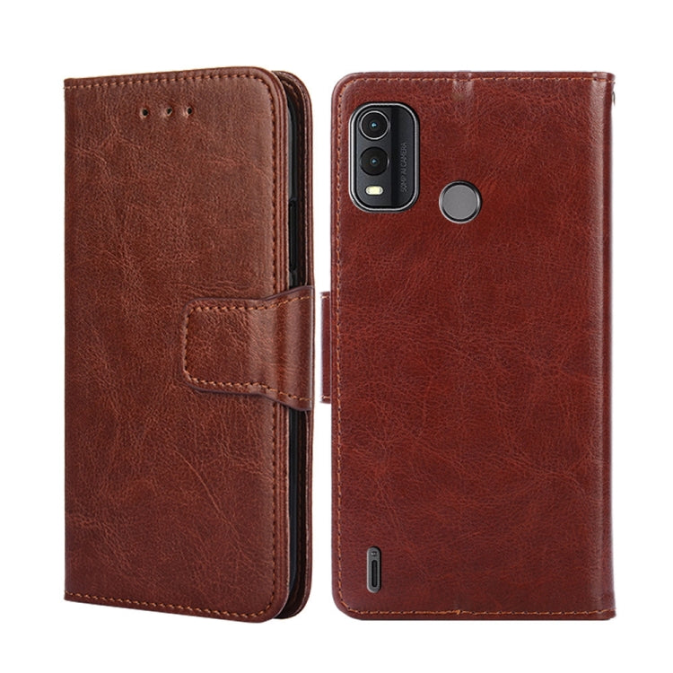 Crystal Texture Leather Phone Case, For Nokia C02 TA-1522, For Nokia G11 Plus