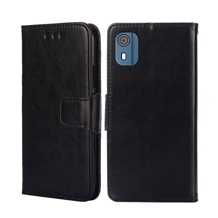 Crystal Texture Leather Phone Case, For Nokia C02 TA-1522, For Nokia G11 Plus