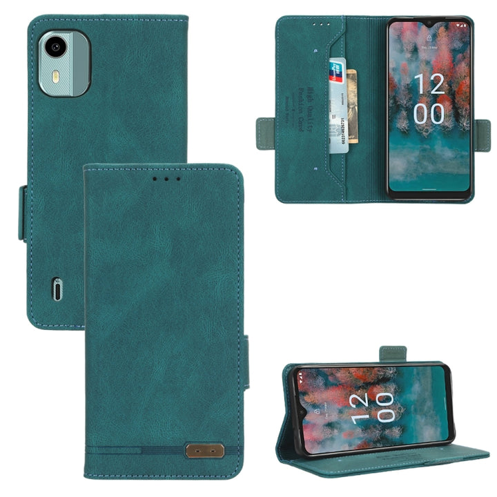 Magnetic Clasp Leather Phone Case, For Nokia G42, For Nokia C12 / C12 Pro / C12 Plus, For Nokia C22, For Nokia C32