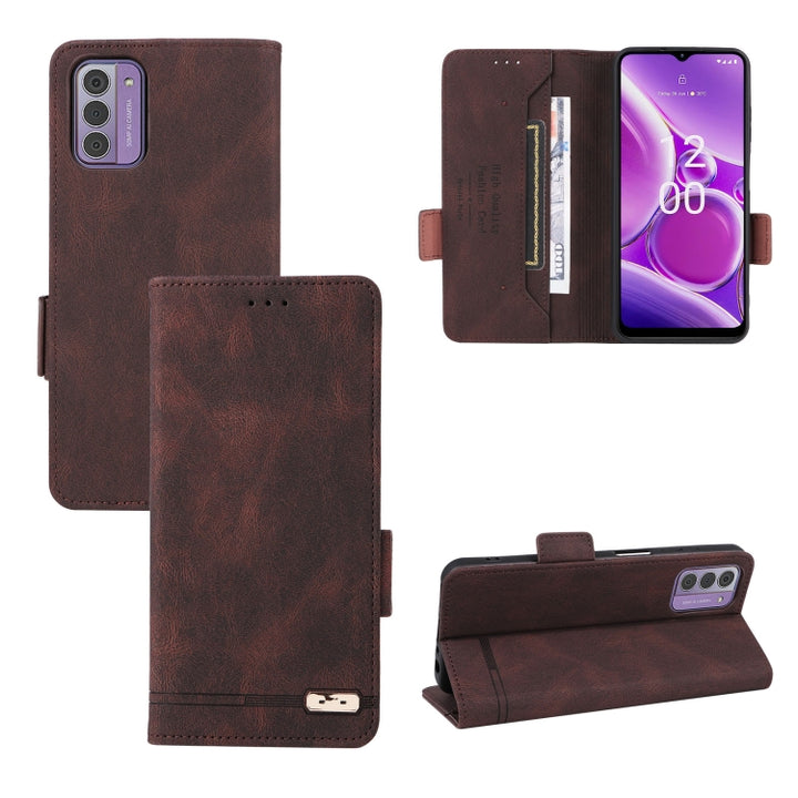 Magnetic Clasp Leather Phone Case, For Nokia G42, For Nokia C12 / C12 Pro / C12 Plus, For Nokia C22, For Nokia C32