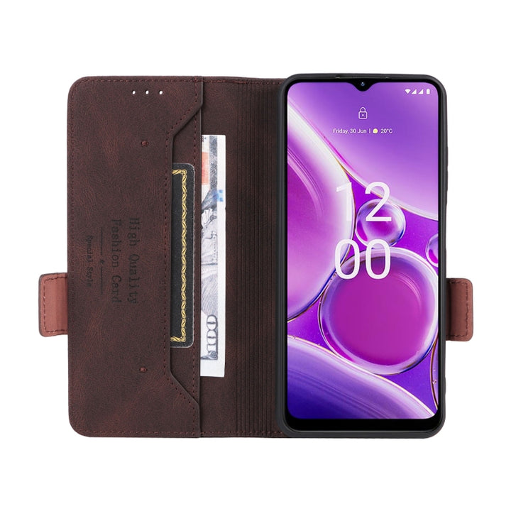 Magnetic Clasp Leather Phone Case, For Nokia G42, For Nokia C12 / C12 Pro / C12 Plus, For Nokia C22, For Nokia C32