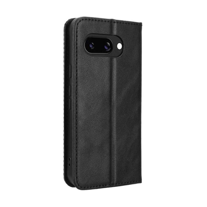 Magnetic Buckle Retro Texture Leather Phone Case, For Google Pixel 9a, For Google Pixel 9 Pro, For Google Pixel 9, For Google Pixel 8a, For Google Pixel 8 Pro, For Google Pixel 8