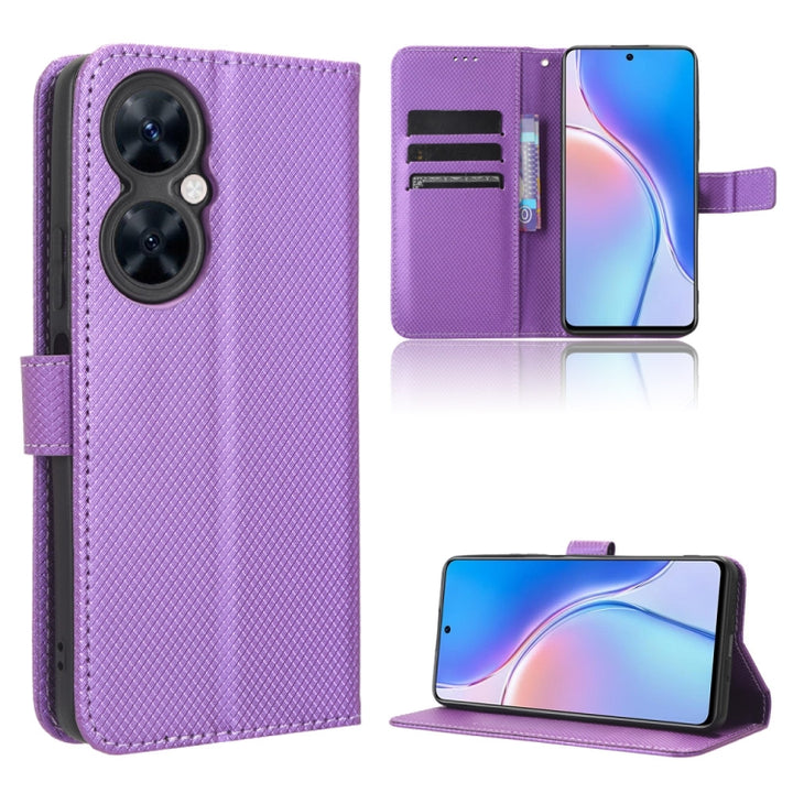 Diamond Texture Leather Phone Case, For Huawei nova 12, For Huawei Mate 60 5G, For Huawei Mate 60 Pro 5G, For Huawei Enjoy 60 Pro / nova 11i, For Huawei Enjoy 60X