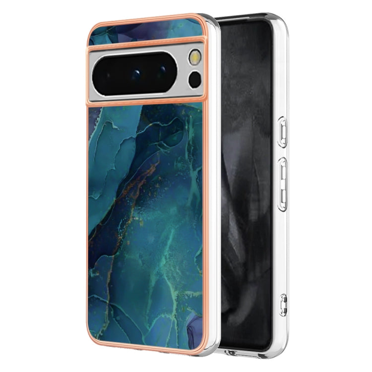 Electroplating Marble Dual-side IMD Phone Case, For Google Pixel 9 Pro XL, For Google Pixel 9 / 9 Pro, For Google Pixel 8a, For Google Pixel 8 Pro, For Google Pixel 8