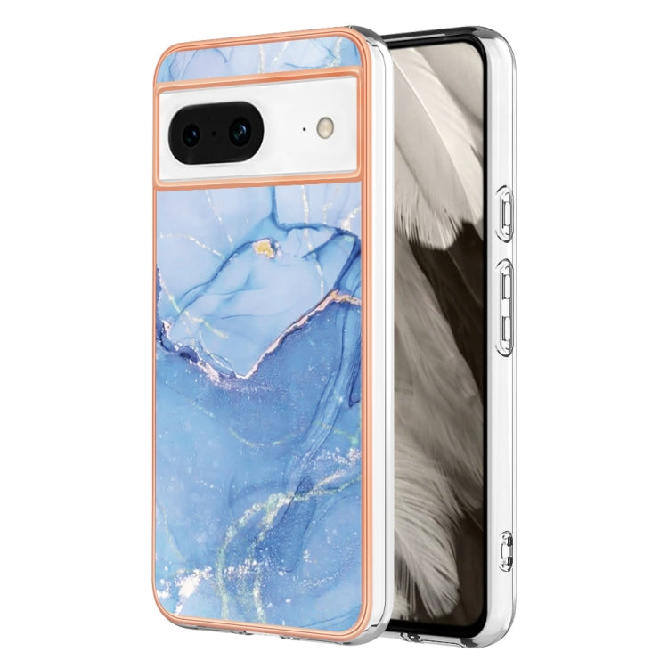 Electroplating Marble Dual-side IMD Phone Case, For Google Pixel 9 Pro XL, For Google Pixel 9 / 9 Pro, For Google Pixel 8a, For Google Pixel 8 Pro, For Google Pixel 8