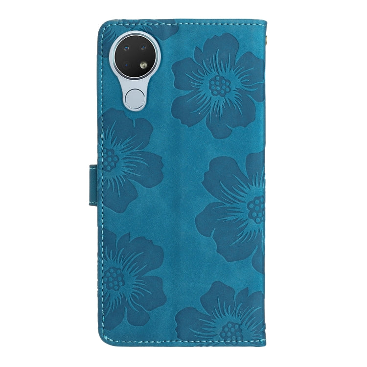 Flower Embossing Pattern Leather Phone Case, For Nokia 6.2 / 7.2, For Nokia 5.4, For Nokia 5.3