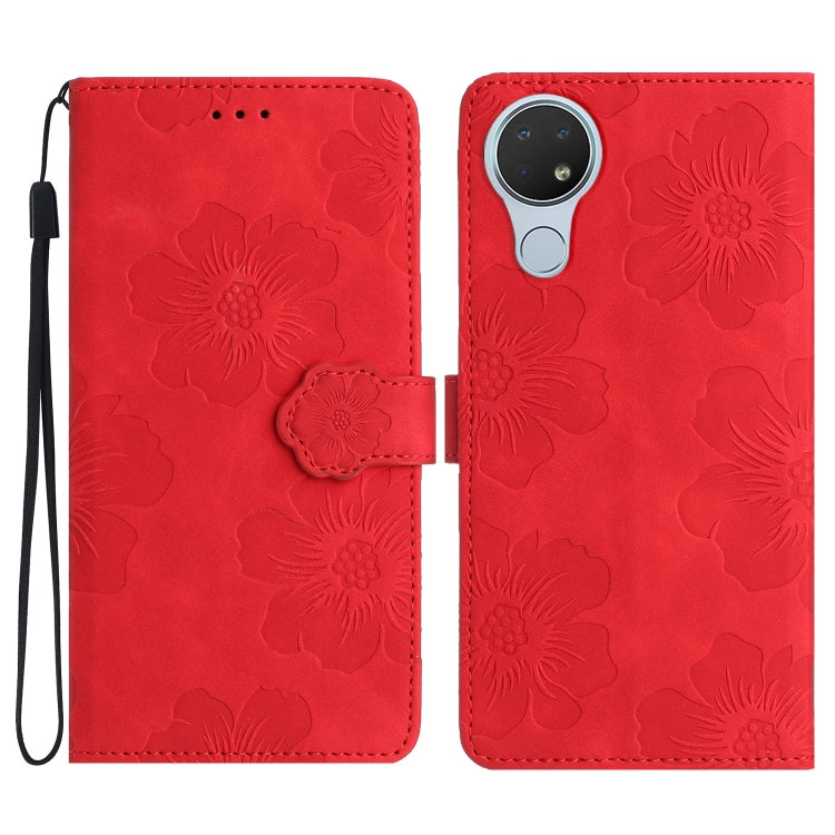 Flower Embossing Pattern Leather Phone Case, For Nokia 6.2 / 7.2, For Nokia 5.4, For Nokia 5.3