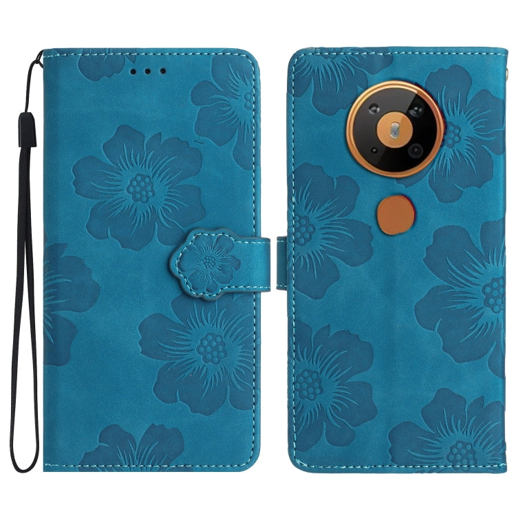 Flower Embossing Pattern Leather Phone Case, For Nokia 6.2 / 7.2, For Nokia 5.4, For Nokia 5.3