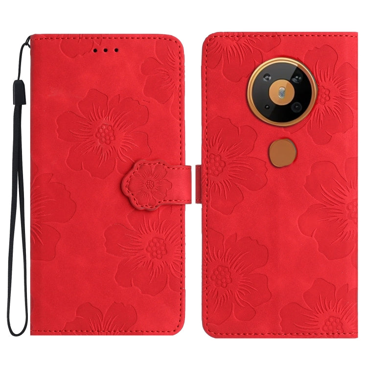 Flower Embossing Pattern Leather Phone Case, For Nokia 6.2 / 7.2, For Nokia 5.4, For Nokia 5.3