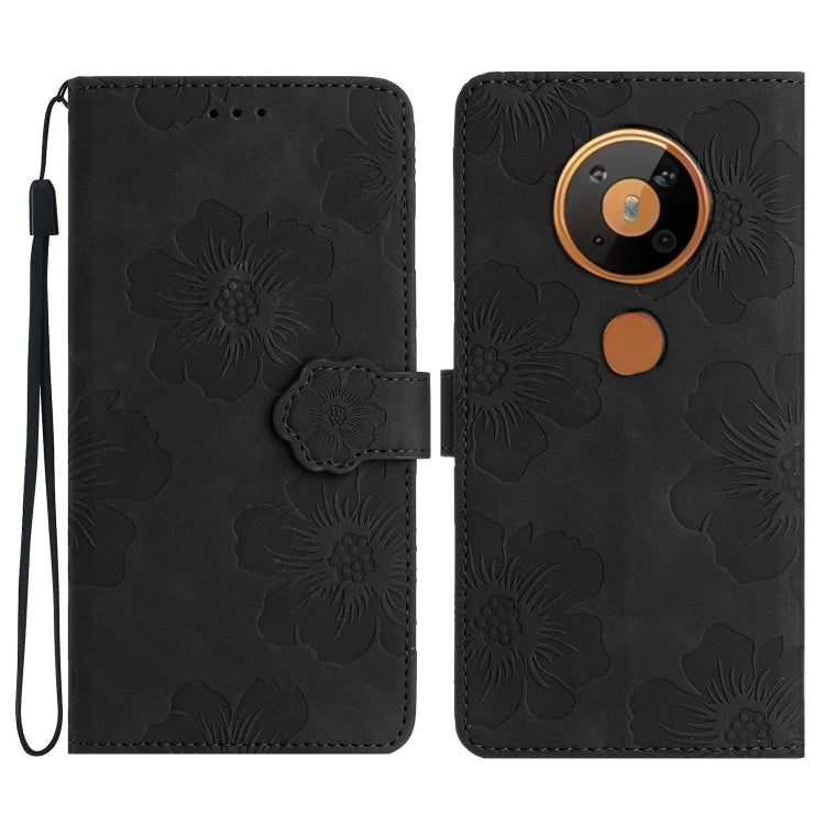 Flower Embossing Pattern Leather Phone Case, For Nokia 6.2 / 7.2, For Nokia 5.4, For Nokia 5.3