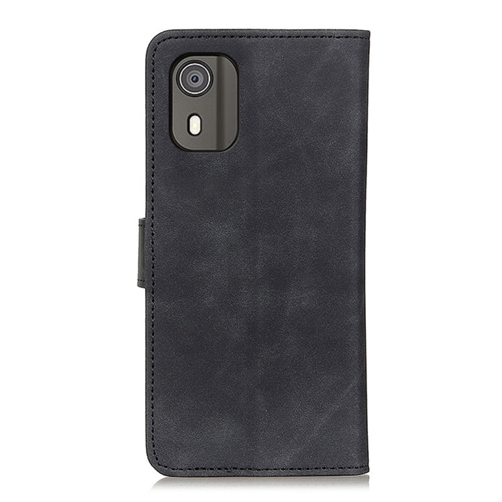 KHAZNEH Retro Texture Leather Phone Case, For Nokia C02, For Nokia XR21