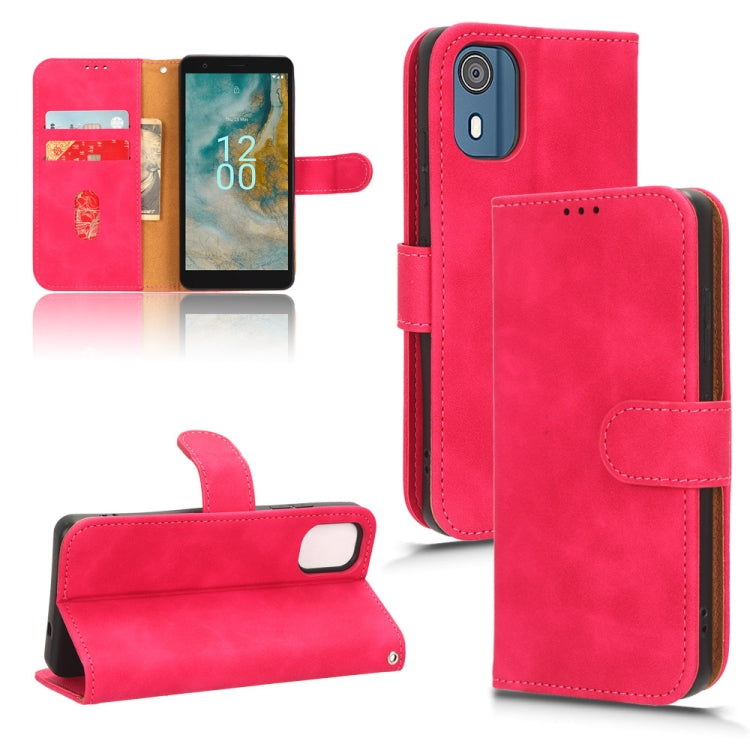 Skin Feel Magnetic Flip Leather Phone Case, For Nokia C02