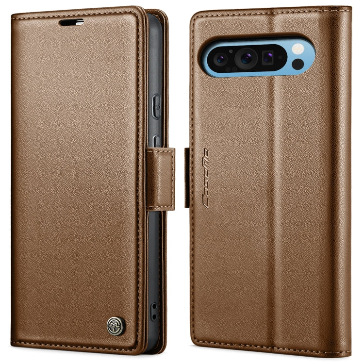 CaseMe 023 Butterfly Buckle Litchi Texture RFID Anti-theft Leather Phone Case, For Google Pixel 9 Pro XL, For Google Pixel 9 / 9 Pro, For Google Pixel 8a, For Google Pixel 8 Pro, For Google Pixel 8