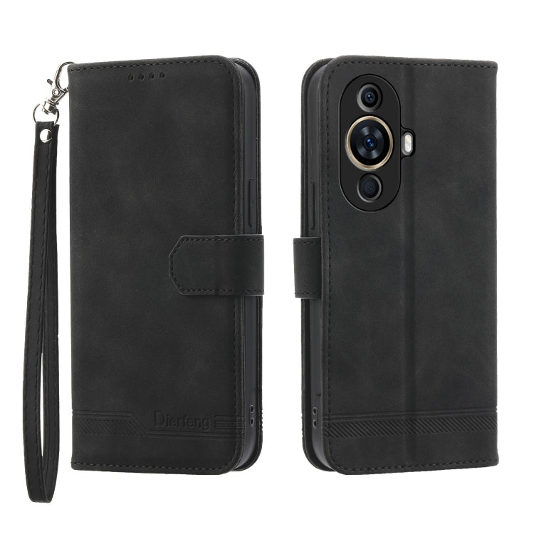 Dierfeng Dream Line TPU Hybrid PU Leather Phone Case, For Huawei nova 13 Pro, For Huawei Mate 60, For Huawei Mate 60 Pro, For Huawei nova 11 Pro 4G, For Huawei nova 11