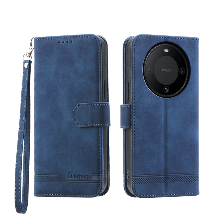 Dierfeng Dream Line TPU Hybrid PU Leather Phone Case, For Huawei nova 13 Pro, For Huawei Mate 60, For Huawei Mate 60 Pro, For Huawei nova 11 Pro 4G, For Huawei nova 11