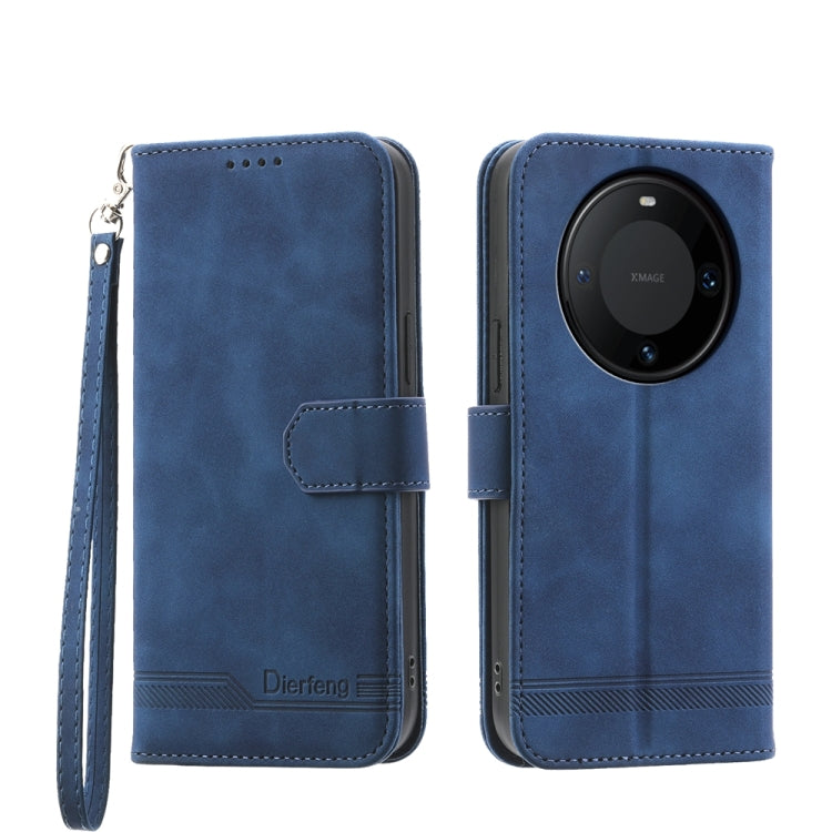 Dierfeng Dream Line TPU Hybrid PU Leather Phone Case, For Huawei nova 13 Pro, For Huawei Mate 60, For Huawei Mate 60 Pro, For Huawei nova 11 Pro 4G, For Huawei nova 11