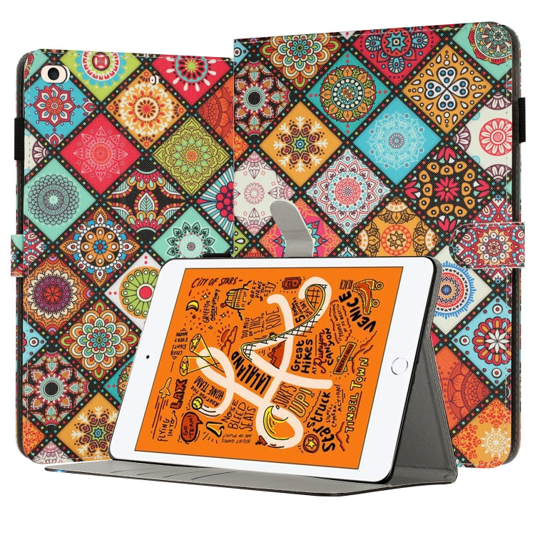 Painted Leather Smart Tablet Case, For iPad mini 6 / mini 2024, For iPad Pro 11 2022 / 2021 / 2020, For iPad 10th Gen 10.9 2022, For iPad 10.2 2021 / 2020, For iPad mini 5 / 4 / 3 / 2 / 1, For iPad Air / Air 2 / 9.7 2017 / 2018