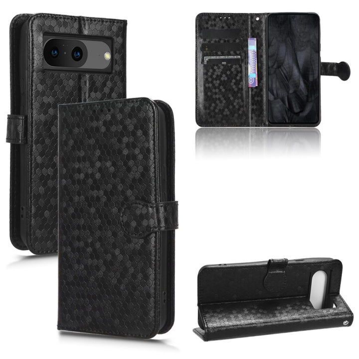 Honeycomb Dot Texture Leather Phone Case, For Google Pixel 8