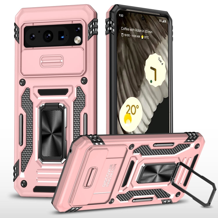 Armor PC + TPU Camera Shield Phone Case, For Google Pixel 8 Pro, For Google Pixel 8