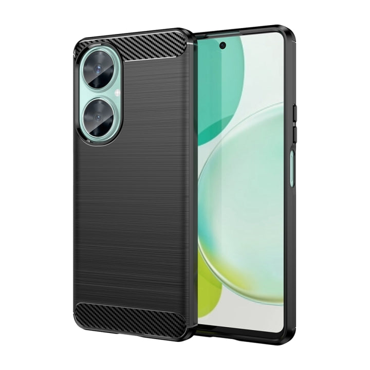 Brushed Texture Carbon Fiber TPU Phone Case, For Huawei Mate 60 Pro+, For Huawei Enjoy 60 Pro, For Huawei nova 11i, For Huawei Maimang 20