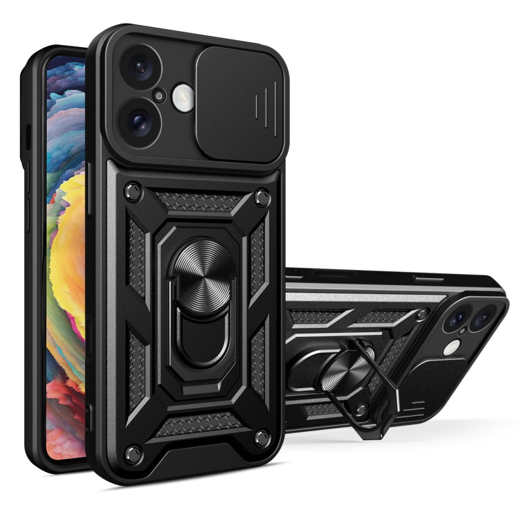 Sliding Camera Cover Design TPU+PC Phone Case, For iPhone 16e, For iPhone 16 Pro Max, For iPhone 16 Pro, For iPhone 16 Plus