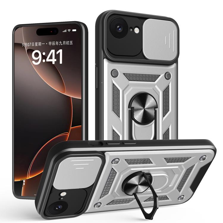 Sliding Camera Cover Design TPU+PC Phone Case, For iPhone 16e, For iPhone 16 Pro Max, For iPhone 16 Pro, For iPhone 16 Plus