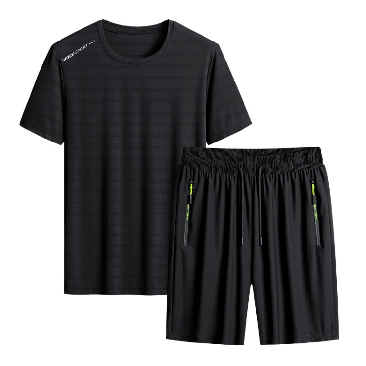 Summer Men T-shirt Short Pants Sports Suit Casual Fitness Two-piece Set, XXXXXXL, XXXXXXXL, XXXXXXXXL