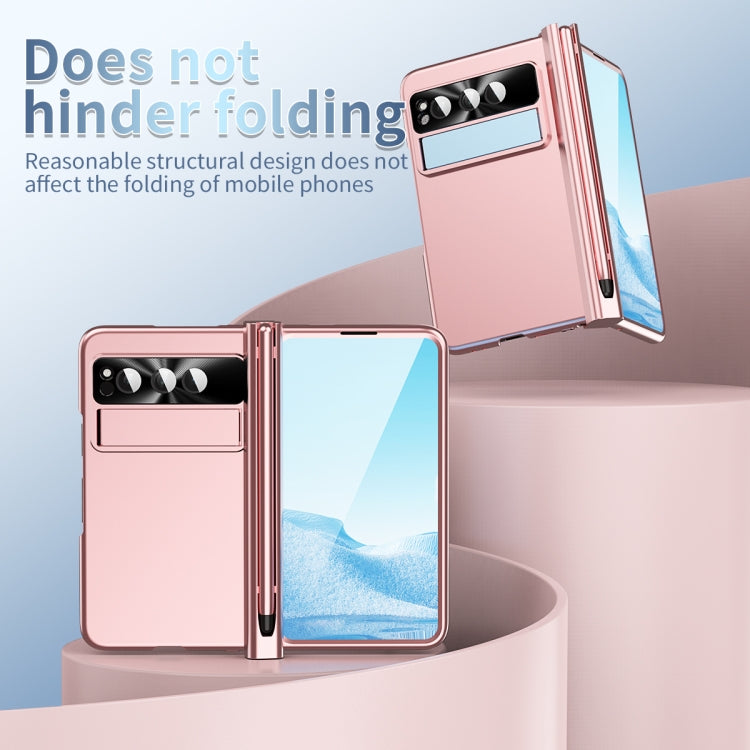 Integrated Electroplating PC Folding Phone Case, For Google Pixel Fold