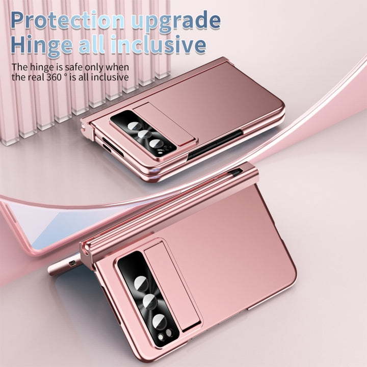 Integrated Electroplating PC Folding Phone Case, For Google Pixel Fold