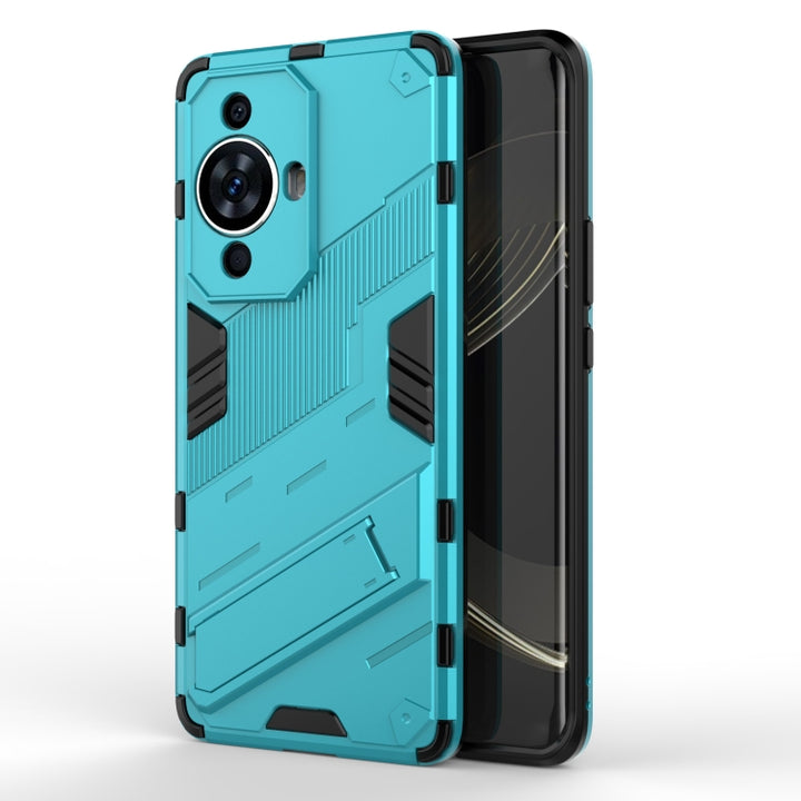 Punk Armor 2 in 1 PC + TPU Phone Case with Holder, For Huawei Mate 60 Pro, For Huawei nova 11i 4G, For Huawei nova 11 Pro 4G, For Huawei nova 11 4G