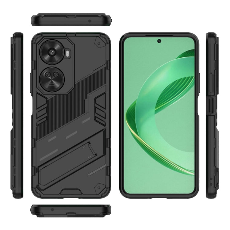 Punk Armor 2 in 1 PC + TPU Phone Case with Holder, For Huawei nova 11 SE, For Huawei nova 12 Pro, For Huawei nova 12 5G, For Huawei Mate 60