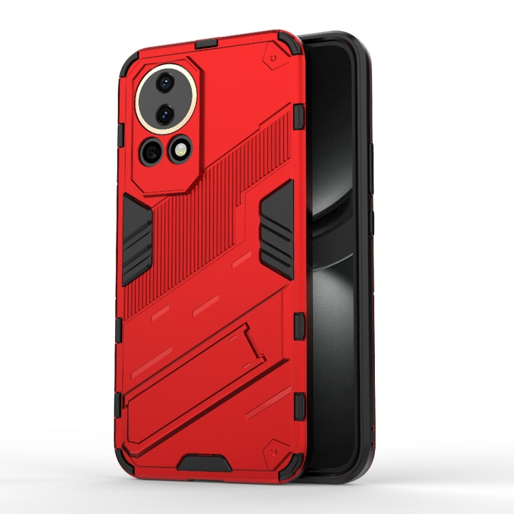 Punk Armor 2 in 1 PC + TPU Phone Case with Holder, For Huawei nova 11 SE, For Huawei nova 12 Pro, For Huawei nova 12 5G, For Huawei Mate 60