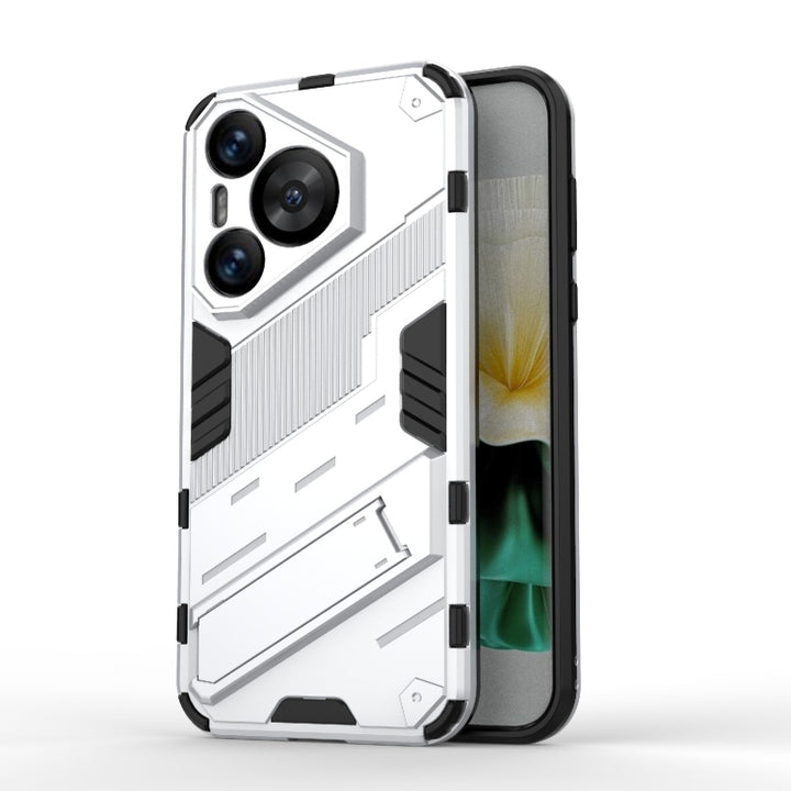 Punk Armor 2 in 1 PC + TPU Phone Case with Holder, For Huawei Mate 70 Pro / 70 Pro+, For Huawei Pura 70 Pro / 70 Pro+, For Huawei Pura 70 Ultra, For Huawei Pura 70