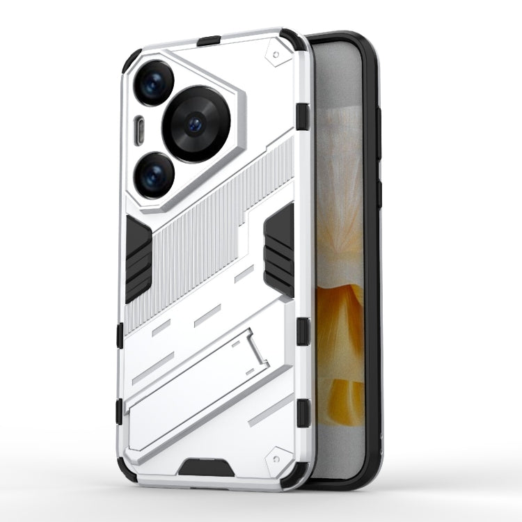 Punk Armor 2 in 1 PC + TPU Phone Case with Holder, For Huawei Mate 70 Pro / 70 Pro+, For Huawei Pura 70 Pro / 70 Pro+, For Huawei Pura 70 Ultra, For Huawei Pura 70