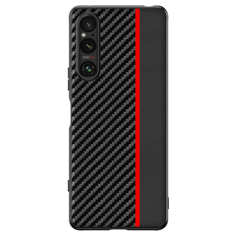 Ultra-thin Carbon Fiber Texture Printing Phone Case, For Sony Xperia 10 VI, For Sony Xperia 1 VI, For Sony Xperia 1 V