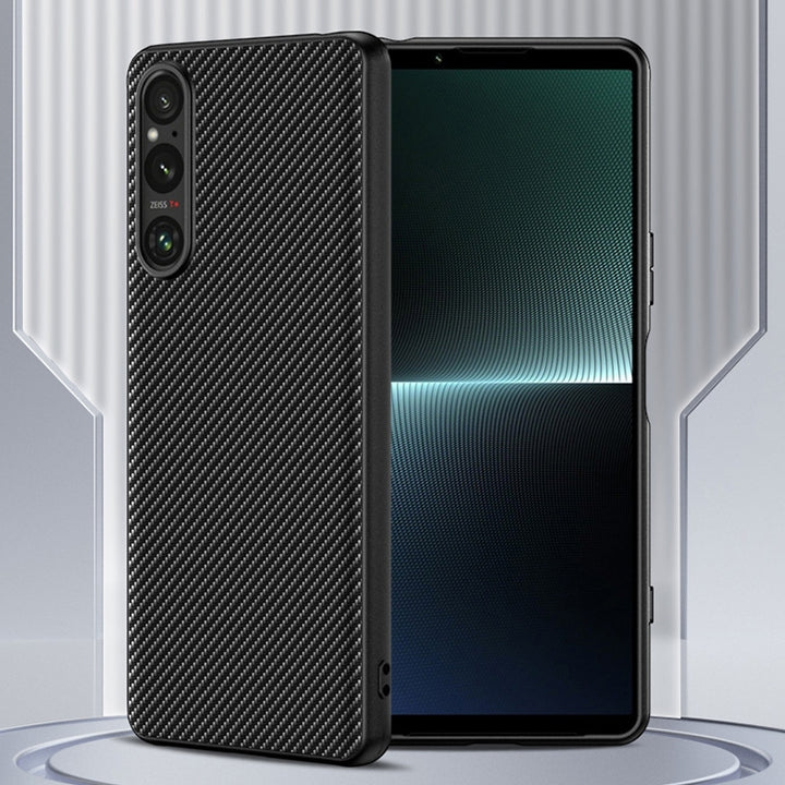 Ultra-thin Carbon Fiber Texture Printing Phone Case, For Sony Xperia 10 VI, For Sony Xperia 1 VI, For Sony Xperia 1 V