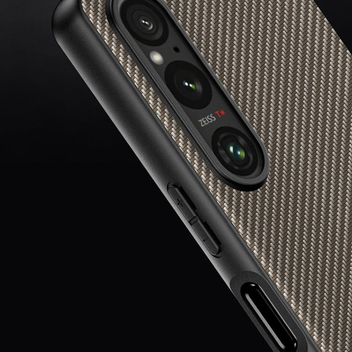 Ultra-thin Carbon Fiber Texture Printing Phone Case, For Sony Xperia 10 VI, For Sony Xperia 1 VI, For Sony Xperia 1 V