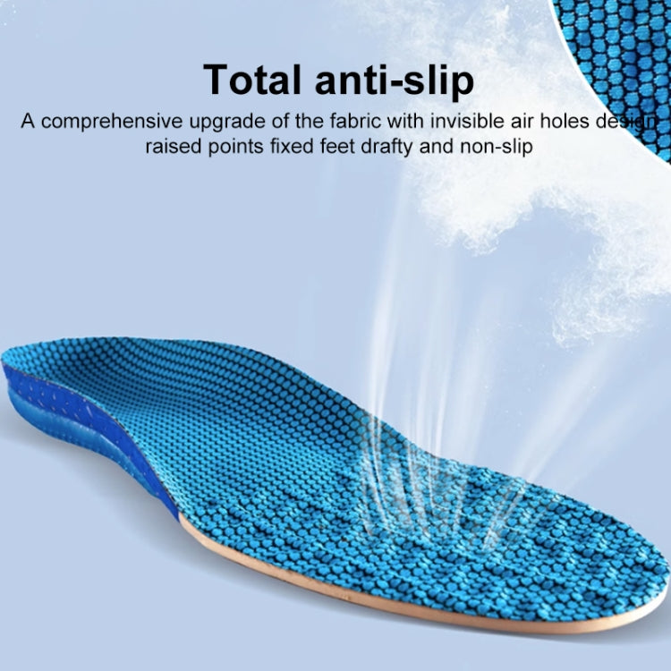 Men Shock Absorbing Sweat Absorbing Breathable Sports Insoles, 35-36, 37-38, 39-40, 41-42, 43-44, 45-46