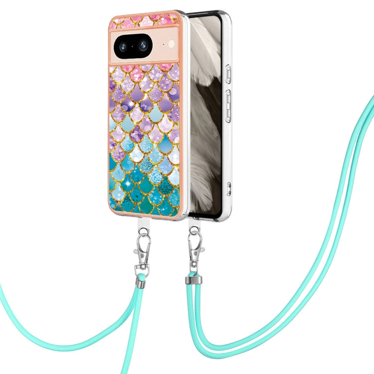 Electroplating IMD TPU Phone Case with Lanyard, For Google Pixel 9 Pro XL, For Google Pixel 9 / 9 Pro, For Google Pixel 8a, For Google Pixel 8 Pro, For Google Pixel 8