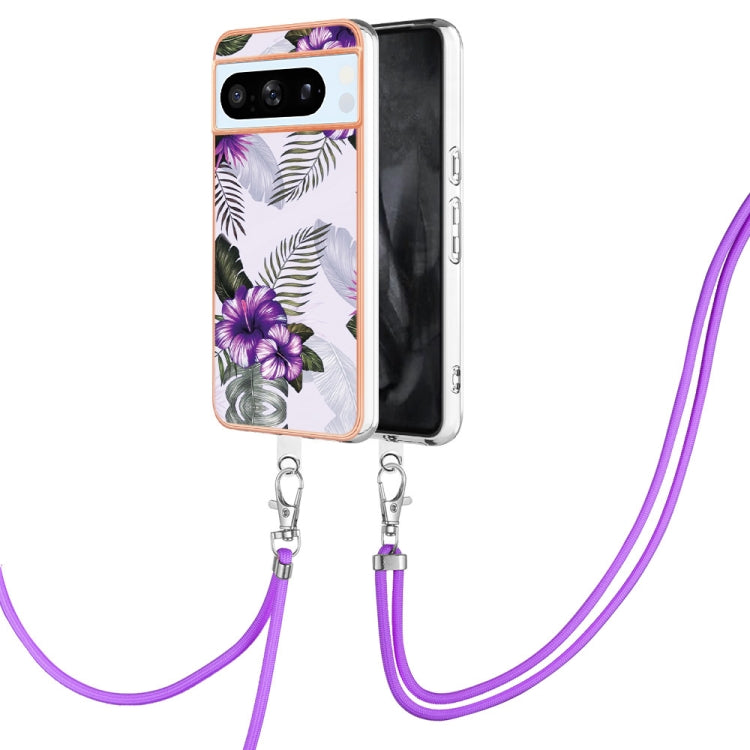 Electroplating IMD TPU Phone Case with Lanyard, For Google Pixel 9 Pro XL, For Google Pixel 9 / 9 Pro, For Google Pixel 8a, For Google Pixel 8 Pro, For Google Pixel 8