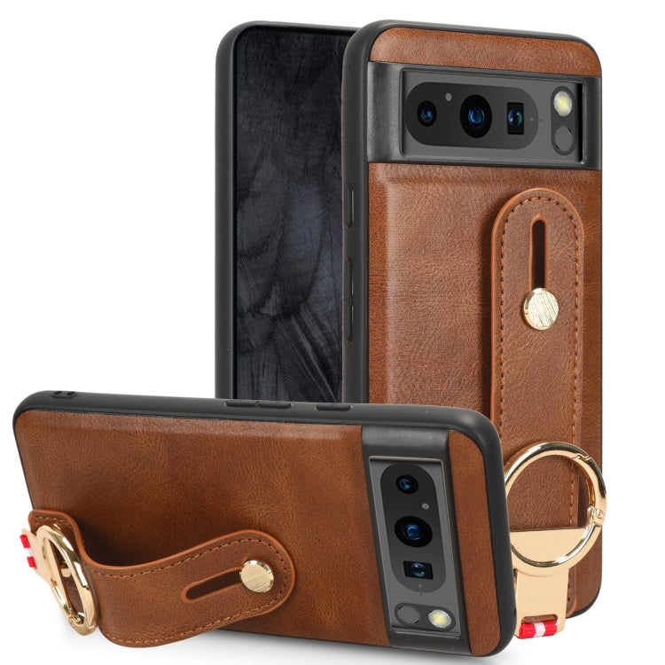 Wristband Leather Back Phone Case, For Google Pixel 8 Pro, For Google Pixel 8, For Google Pixel Fold, For Google Pixel 7a, For Google Pixel 7 Pro, For Google Pixel 7