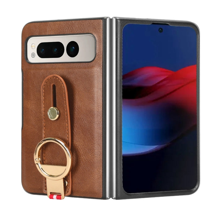 Wristband Leather Back Phone Case, For Google Pixel 8 Pro, For Google Pixel 8, For Google Pixel Fold, For Google Pixel 7a, For Google Pixel 7 Pro, For Google Pixel 7