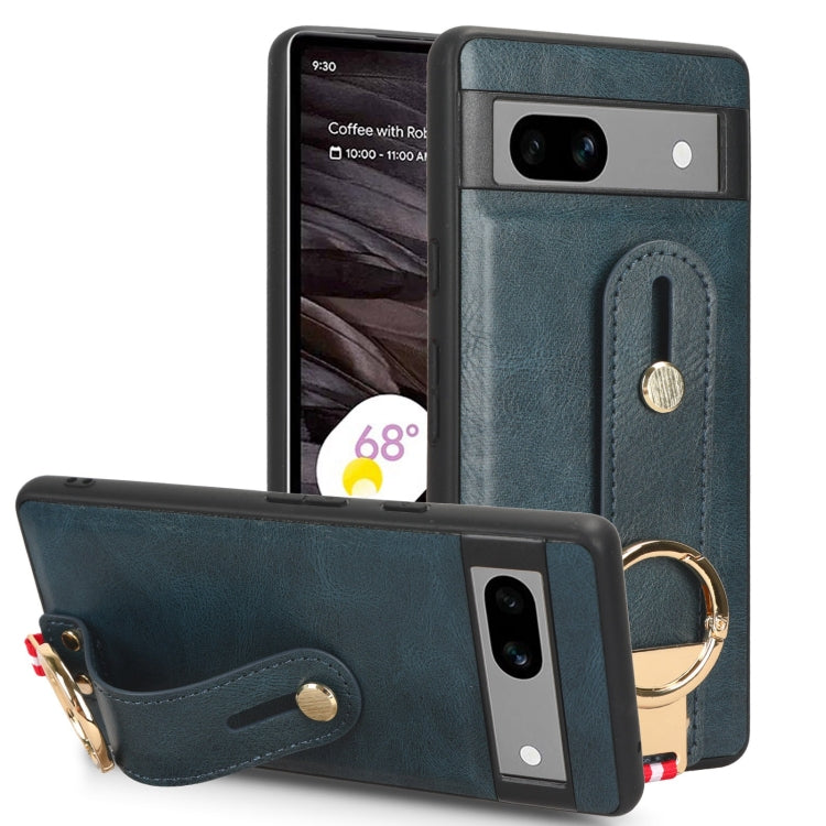 Wristband Leather Back Phone Case, For Google Pixel 8 Pro, For Google Pixel 8, For Google Pixel Fold, For Google Pixel 7a, For Google Pixel 7 Pro, For Google Pixel 7